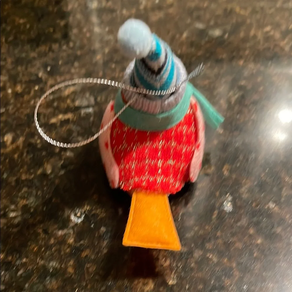 Target 2024 Festive Bird Ornament with Hat and Scarf